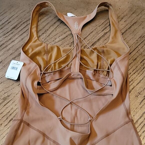 Free people NWT size small blush jumpsuit - Picture 3 of 8
